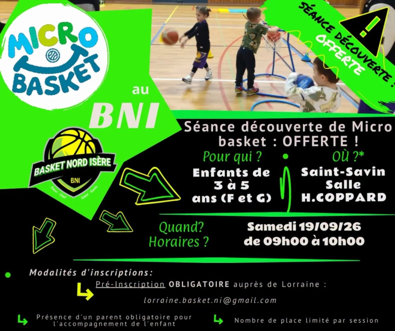 Découverte micro basket